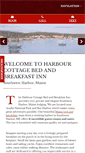 Mobile Screenshot of harbourcottageinn.com